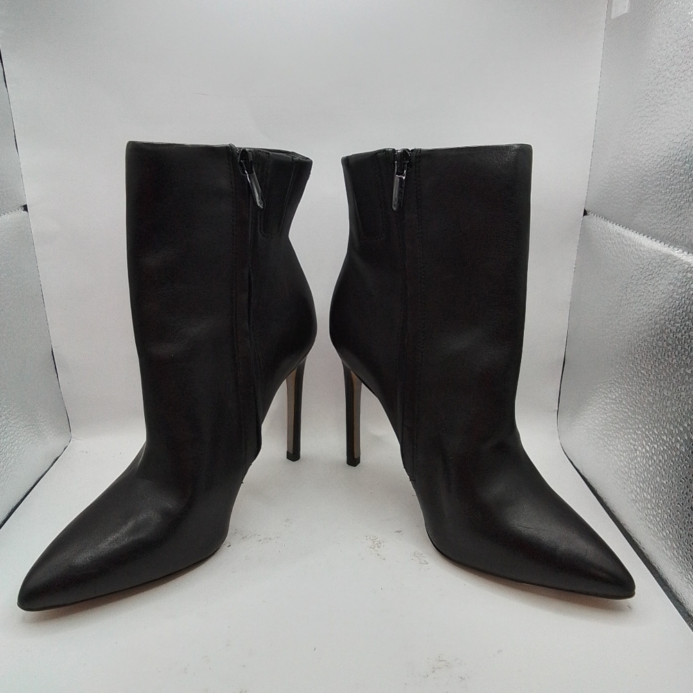 Sam Edelman Wrenley Zipper Heels Ankle Boots SZ 6.5 - Picture 7 of 8